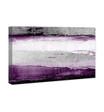 The Oliver Gal Artist Co. Abstract Wall Art Canvas Prints 'Envision and Elevate Violet' Home Décor, 30" x 20", Purple, Gray
