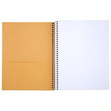 Mead Académie Spiral Sketchbook / Sketch Pad, Heavyweight Paper, 70 Sheets, 11 x 8.5 Inch Sheet Size (54404)