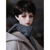 MEESock Handsome 1/3 BJD Doll 72cm 28.34in SD Dolls Ball Jointed Doll Handmade Resin DIY Toys with Full Set Clothes Shoes Wig Makeup, Best Gift for Girls