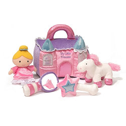 Baby GUND My First Princess Castle Playset Toy, 8", 5 pieces