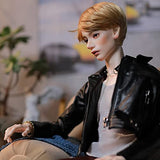 Male BJD Doll 1/3 Handsome Boy SD Dolls 69.5cm Ball Jointed Doll Action Figure with Clothes Set Wig Shoes Makeup, DIY Fashion Doll Collection Gift