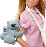 Barbie Zoologist Doll (12 inches), Role-Play Clothing & Accessories: Koala & Baby Figure, Feeding Bottle, Stethoscope, Binoculars & Clipboard, Great Toy Gift for Ages 3 Years Old & Up