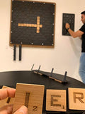 Tubibu Unique Wall Decor, Giant Message Board, Convenient to Play Scrabble, Extraordinary Gift, Wall Decor, Wall Art (XL)