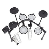 Roland TD-07DMK Electronic V-Drums Legendary Double-Ply All Mesh Head kit with Superior Expression and playability – Bluetooth Audio & MIDI – 40 Free Melodics Lessons, Black
