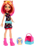 MONSTER HIGH MONSTER FAMILY HOWLEEN WOLF & CUSHION DOLL + PET