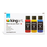 KINGART Studio Acrylic Craft Paint, 18 Classic Shades Piece