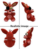 VNKVTL Foxy Plush Birthday Gift for Kids, Giant Foxy Plush with Soft and Comfortable Cotton, Decor Foxy Stuffed Animal, Captain Foxy Plush for All Ages, 7 Inch Game Plush.