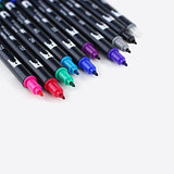 Tombow Dual Brush Pen Art Markers 10-Pack, Galaxy