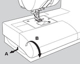 SINGER | Quantum Stylist 9985 Computerized Sewing Machine with 960 Stitches, Drop-In Bobbin System, & Built-In Needle Threader - Sewing Made Easy