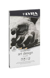 LYRA Rembrandt Art Design Drawing Pencils, Set of 12 Pencils, Assorted Degrees (1111120)