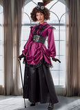 McCall's Misses' Costume, Steampunk Adventurer Sewing Pattern Kit, Code M8184, Sizes 14-16-18-20-22, Multicolor