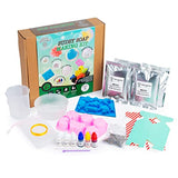 Dusun Artisans Sudsy Soap Making Kit for Kids | Make Your Own Soap | Melt and Pour Soap Kit | Complete Beginners Soap Making Kit | Homemade DIY Soap Kit I Christmas Birthday Gift for Girls & BoysI