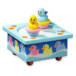 Twirlytunes Rubber Ducky Music Box by The San Francisco Music Box Company