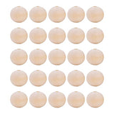 Mandala Crafts Round Wooden Beads for Crafts - Natural Wood Beads for Crafts – Unfinished Wood Beads for Jewelry Making Macrame Garland 20MM 200 PCs
