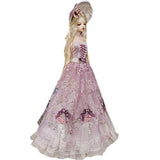 HMANE BJD Doll Clothes 1/3, Wisteria Lace Dress for 1/3 BJD Dolls (No Doll)