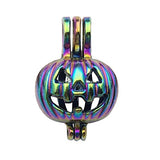 10 PCS Rainbow Color Cage Pendant for Pearl - Pumpkin Spider Pumpkin Cart Carriage Skull Magic