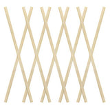 Favordrory 11.8 Inches Wood Craft Sticks Natural Bamboo Sticks, Bamboo Strips, Strong Natural Bamboo Sticks (100 Pieces)