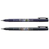 Tombow Fudenosuke Brush Pen 2 Pens Set