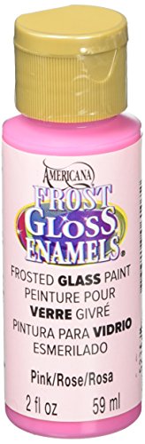 DecoArt Americana Frost Gloss Enamel Paint, 2-Ounce, Pink