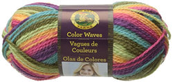 Lion Brand Yarn 595-222 Color Waves Yarn, Playground