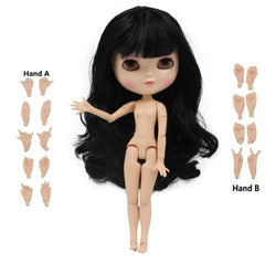 Dream fairy ICY dolls Fortune Days Toys 12 inch nude doll with natural skin and small breast joint body like blythe. (BL117, 30cm)