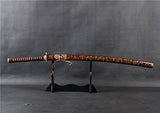 Handmade Samurai Katana Sword Full Tang Real Sharp 1095 Carbon Steel