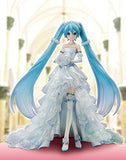FREEing JUL188937 Character Vocal Series 01: Hatsune Miku (Wedding Version) 1: 7 Scale PVC Figure