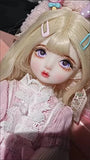 Original Elf Ear Design BJD Doll 1/6 SD Dolls 11.8 Inch 18 Ball Jointed Doll DIY Toys with Pink Clothes Outfit Shoes Wig Hair Makeup,Best Gift for Girls Kids Children -Alice