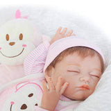 TERABITHIA 20inch Lifelike Sleeping Full Body Reborn Baby Girl Dolls,A Moment in My Arms, Forever in My Heart