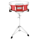 Mendini Student Snare Drum Set with Gig Bag, Sticks, Stand and Practice Pad Kit, Bright Red, MSN-1455P-BR