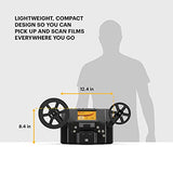 KODAK REELZ 8mm & Super 8 Films Digitizer Converter with Big 5” Screen, Scanner Converts Film Frame by Frame to Digital MP4 Files for Viewing, Sharing & Saving on SD Card for 3” 4” 5” 7” Reels