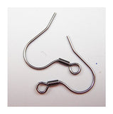 ALL in ONE Earring Making Kit: Stainless Steel Hypo-allergenic Earring Hooks, Flat Pad Findings,