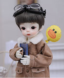 PVGZMB BJD Doll, 1/6 SD Dolls 12 Inch 18 Ball Jointed Doll DIY Toys with Full Set Clothes Shoes Wig Makeup, Best Gift for Girls-SOO
