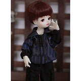 HGFDSA 10.7 Inch 1/6 BJD Doll Full Set 27.3 cm Jointed Dolls + Wig + Clothes + Pants + Makeup + Shoes + Accessories Exquisite Fashion Female Doll