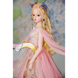 Dream Fairy Fortune Days Original Design 60 cm Dolls(with Gift Box), Series 26 Joints Doll, Best Gift for Girls (Krystal)