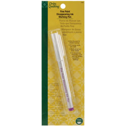 Dritz Quilting Fine Point Mark-B-Gone Marking Pen, Purple