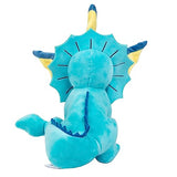 Pokémon Vaporeon 8" Plush - Officially Licensed - Quality & Soft Stuffed Animal Toy - Eevee Evolution - Add Vaporeon to Your Collection! - Great Gift for Kids, Boys, Girls & Fans of Pokemon
