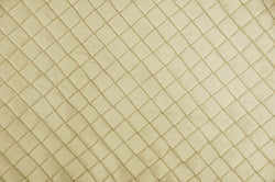 Taffeta Pintuck 1"x1" Diamond Fabric IVORY / 110" Wide / Sold by the yard