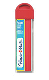 Paper Mate Clearpoint Color Lead and Eraser Mechanical Pencil Refills, 0.7mm, Assorted Colors, 6