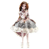 HighlifeS BJD Doll SD Doll 60cm/24inch Joints with All Clothes Outfit Shoes Wig Hair Makeup for Girl Gift and Dolls Collection