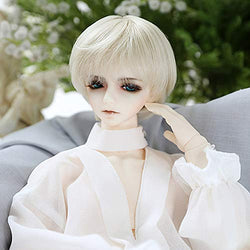 HGFDSA BJD Doll Boy 1/3 DIY Toys Ball Jointed SD Dolls with Clothes Shoes Suit Wig Makeup for Birthday Best Gift 60Cm/23.6Inch,A