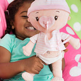 Adora My First Baby Doll Girl, 13 inch Snuggly & Huggable Doll with Ultra-Soft Squeezable Body, Magic Magnetic Pacifier & Diaper