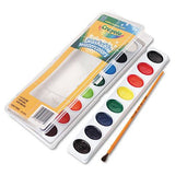 Crayola Products - Crayola - Washable Watercolor Paint, 16 Assorted Colors - Sold As 1 Each -