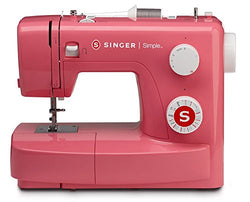 SINGER | Simple 3223R Handy Sewing Machine Including 23 Built-in Stitches, Easy Threading,