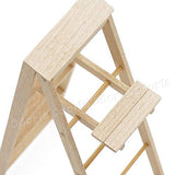 Odoria 1/12 Miniature Step Ladder Dollhouse Furniture Accessories