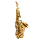 Singer's day SDSC-2013 Gold Lacquer Soprano Curved Saxophone