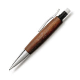 Faber-castell E-motion Brown Wood/chrome Pencil