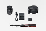 Canon EOS 2000D DSLR Camera and EF-S 18-55 mm f/3.5-5.6 IS II Lens, Black