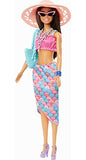 Barbie Doll and Fashion Advent Calendar, 24 Clothing and Accessory Surprises Like Swimsuit, Dress, Hat and Pet Kitten