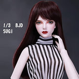 Olaffi BJD Doll 1/3 SD Dolls 24 Inch Ball Jointed Doll DIY Toys with Full Set Clothes Shoes Wig Makeup,Best Gift for Christmas